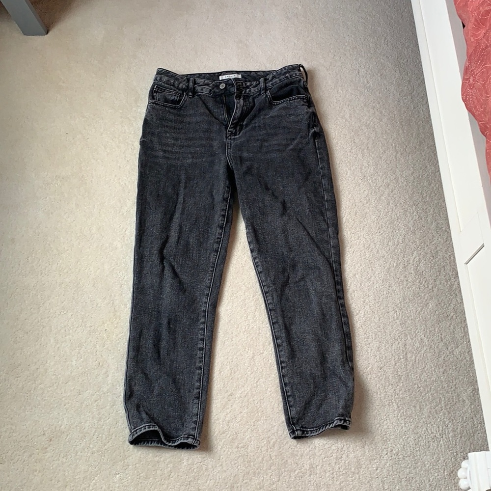 black Pacsun mom jeans size 28